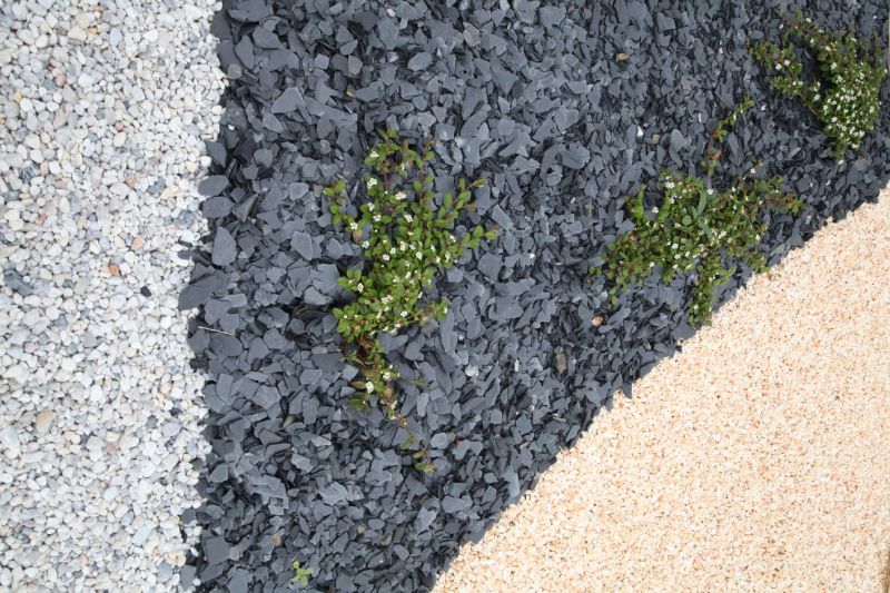 Decorative Gravel Installation