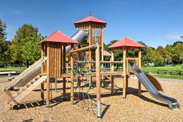 Playground Mulch Installation in Chesterfield