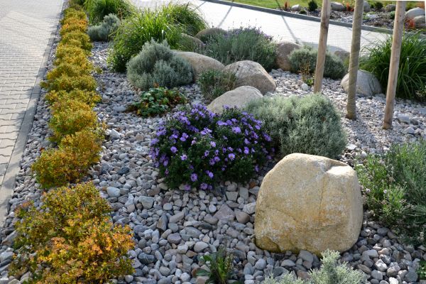 Decorative Rock Installation in Chesterfield